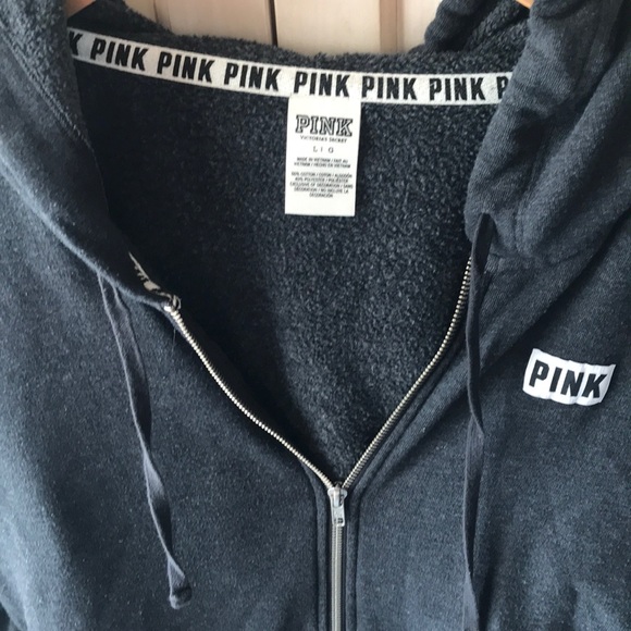 Woman’s Victoria secret pink sweatshirt size lg - Picture 2 of 8